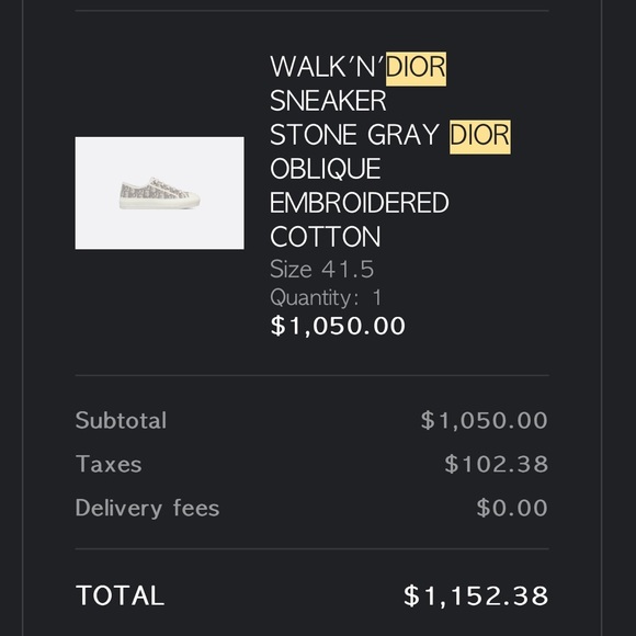 Dior sneakers - Picture 8 of 8